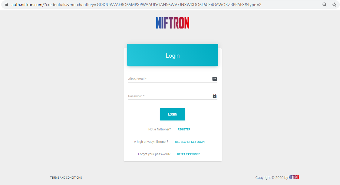 Niftron Auth